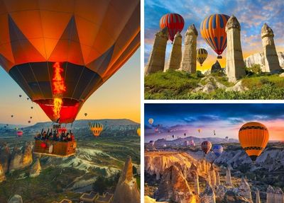 Belek Cappadocia Tour with Hot Air Balloon Flight