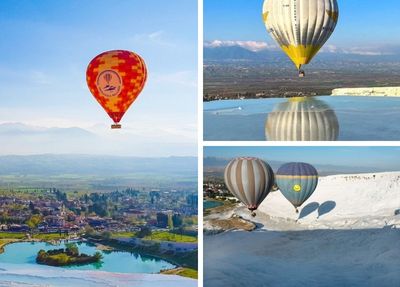 Belek Pamukkale Tour with Hot Air Balloon Flight