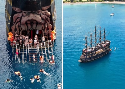 GONSTER Pirate Boat Trip From Kemer