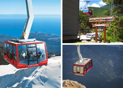 Side Olympos Cable Car Tour