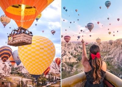 Antalya Cappadocia Tour with Hot Air Balloon Flight