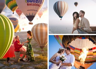 Cappadocia Marriage Proposal on a Hot Air Balloon