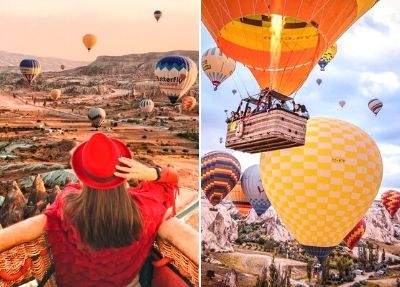 Side Cappadocia Tour with Hot Air Balloon Flight