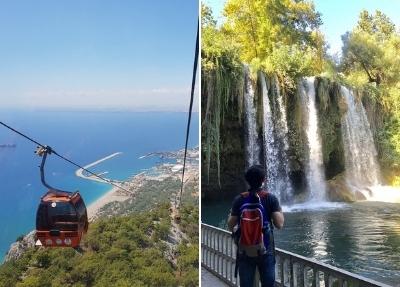 Antalya city tour with Waterfalls and cable car