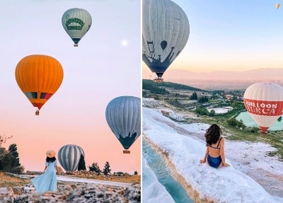 icmeler Pamukkale Hot Air Balloon Ride