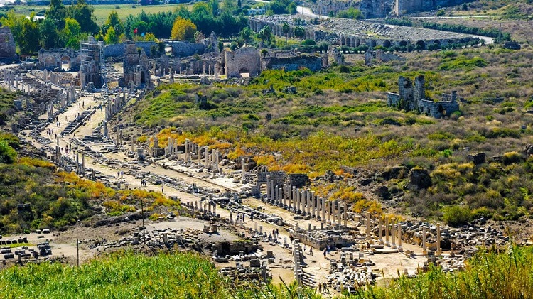 11The ancient city of Perge
