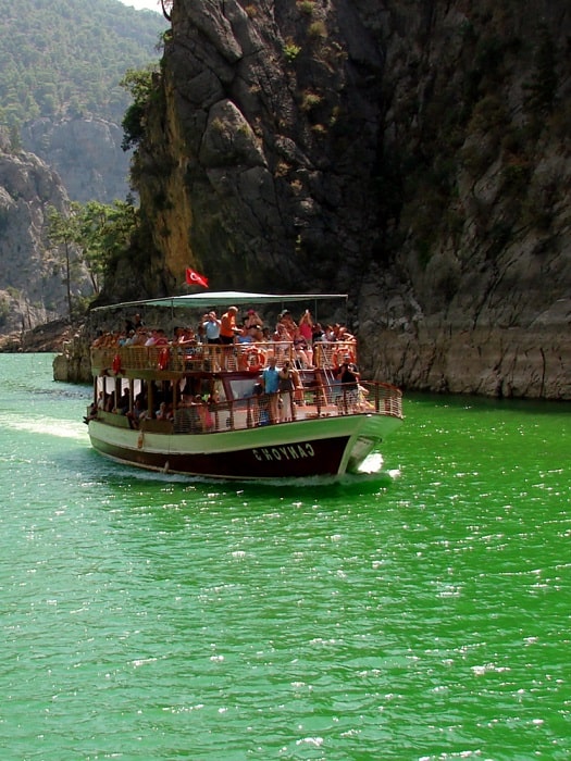 11green canyon boat trip from belek