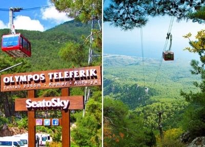 olympos cable car tour from belek